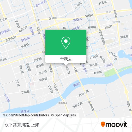 永平路东川路地图