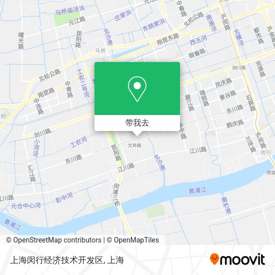 上海闵行经济技术开发区地图