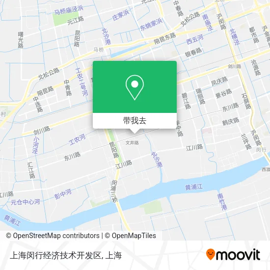 上海闵行经济技术开发区地图