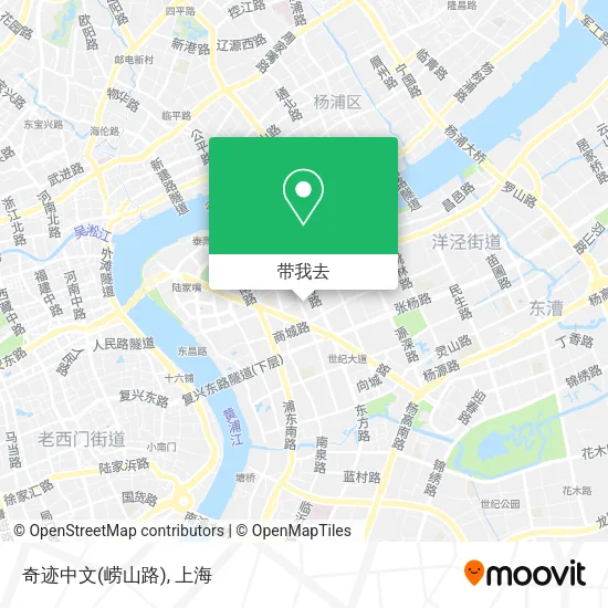 奇迹中文(崂山路)地图