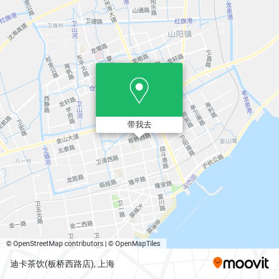 迪卡茶饮(板桥西路店)地图