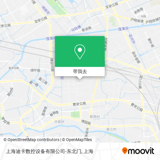 上海迪卡数控设备有限公司-东北门地图