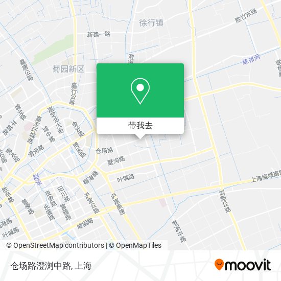 仓场路澄浏中路地图