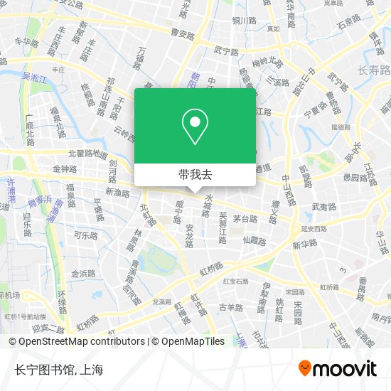 长宁图书馆地图