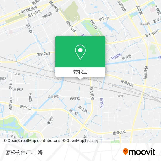 嘉松构件厂地图