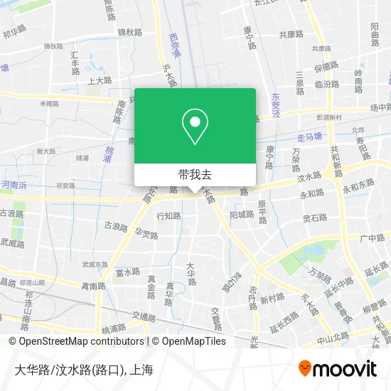 大华路/汶水路(路口)地图