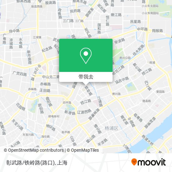 彰武路/铁岭路(路口)地图