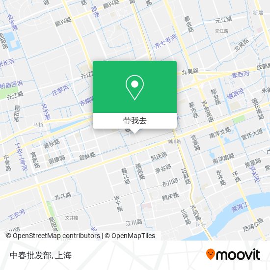 中春批发部地图
