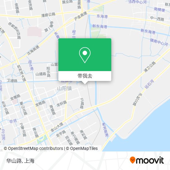 华山路地图
