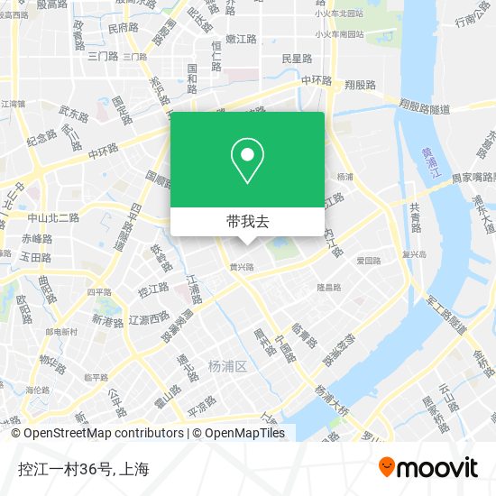 控江一村36号地图