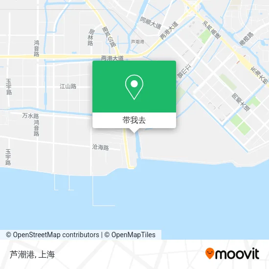 芦潮港地图