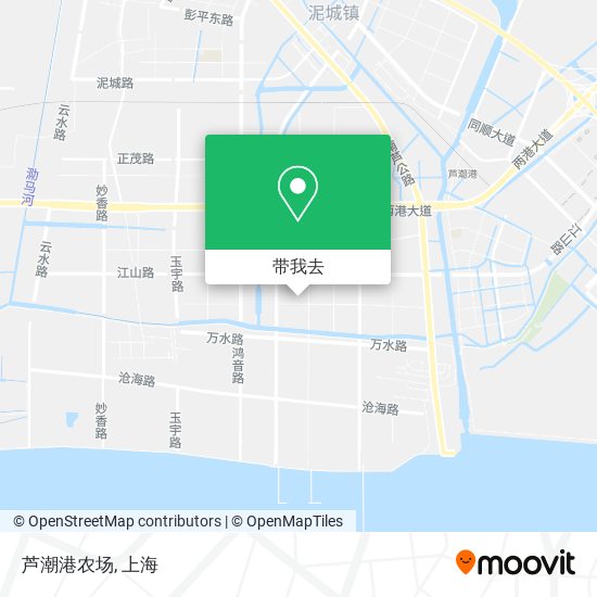 芦潮港农场地图