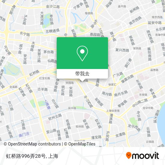 虹桥路996弄28号地图
