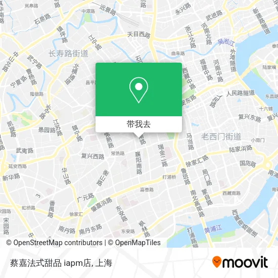 蔡嘉法式甜品 iapm店地图