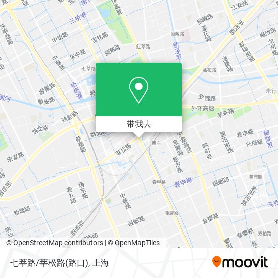 七莘路/莘松路(路口)地图