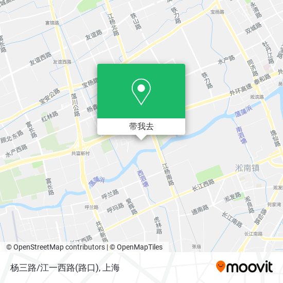杨三路/江一西路(路口)地图