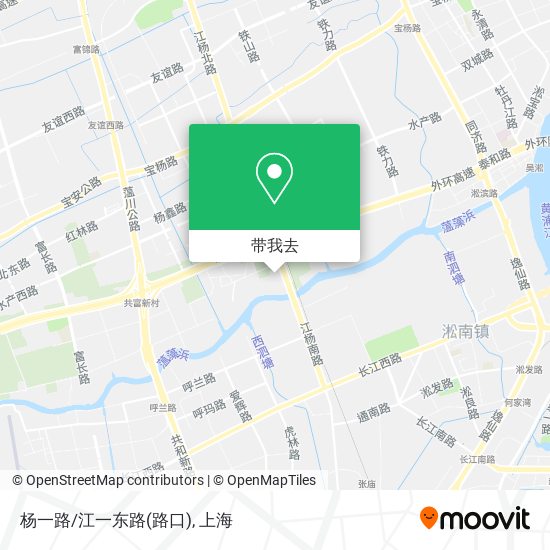 杨一路/江一东路(路口)地图