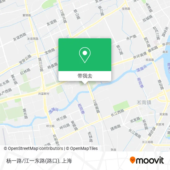 杨一路/江一东路(路口)地图