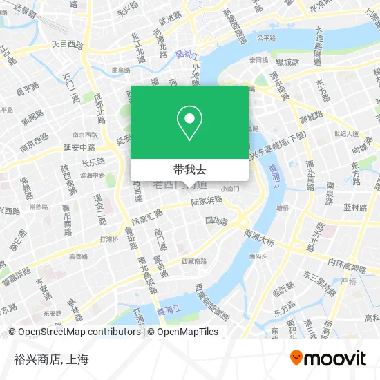 裕兴商店地图