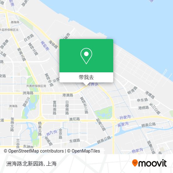 洲海路北新园路地图