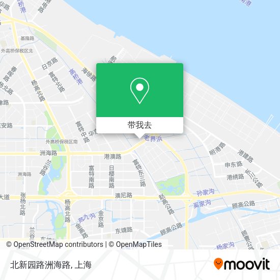 北新园路洲海路地图