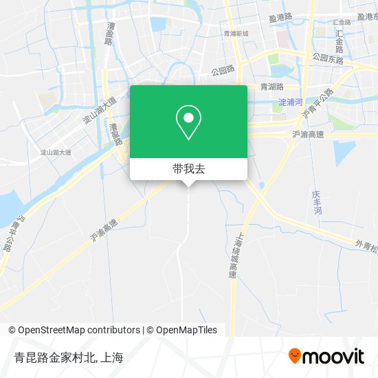 青昆路金家村北地图