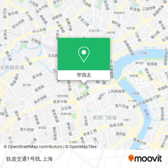 轨道交通1号线地图