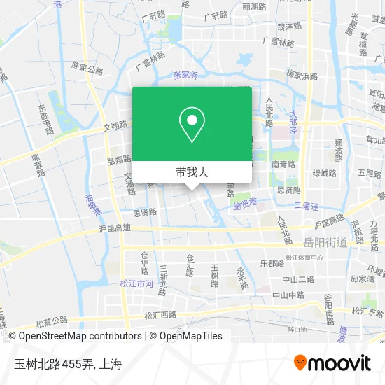 玉树北路455弄地图