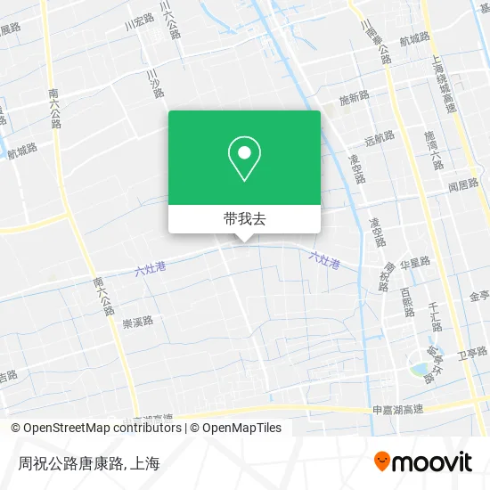 周祝公路唐康路地图