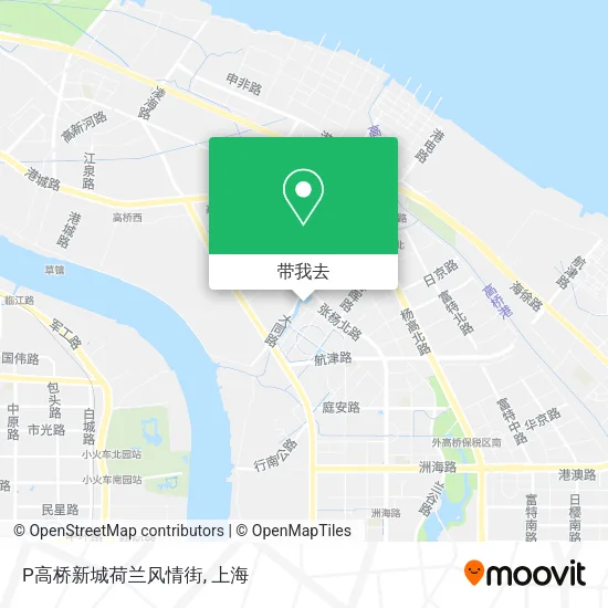 P高桥新城荷兰风情街地图