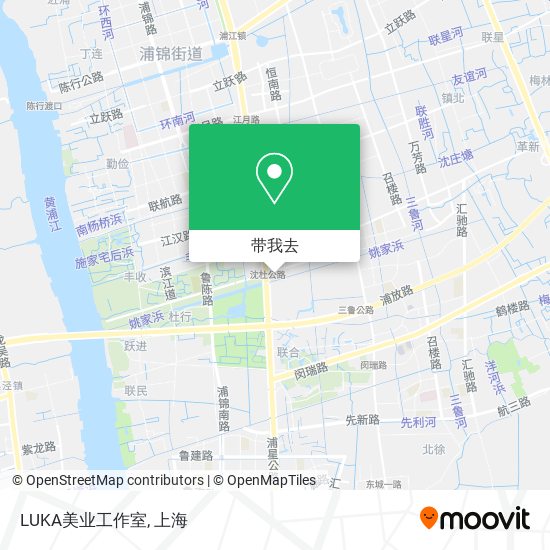 LUKA美业工作室地图