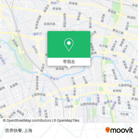 营养快餐地图