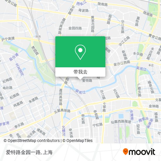 爱特路金园一路地图