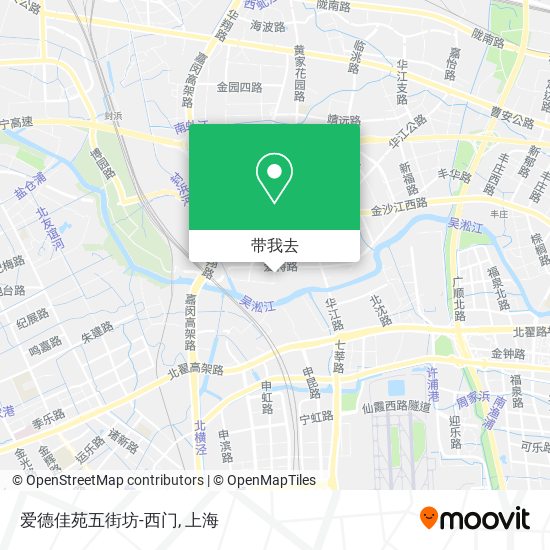 爱德佳苑五街坊-西门地图