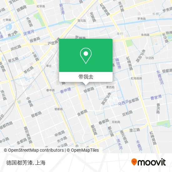 德国都芳漆地图