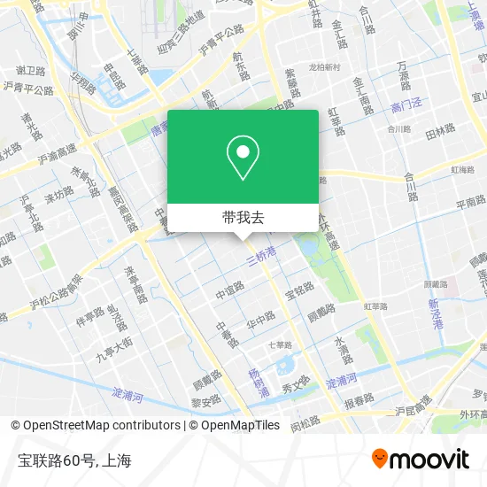 宝联路60号地图