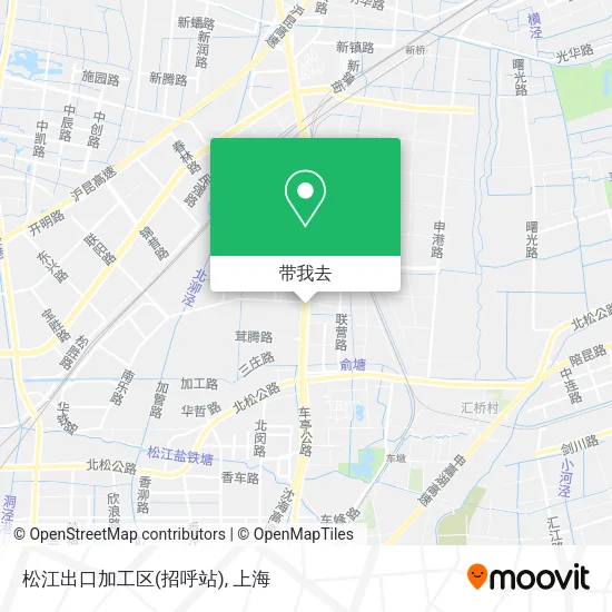 松江出口加工区(招呼站)地图