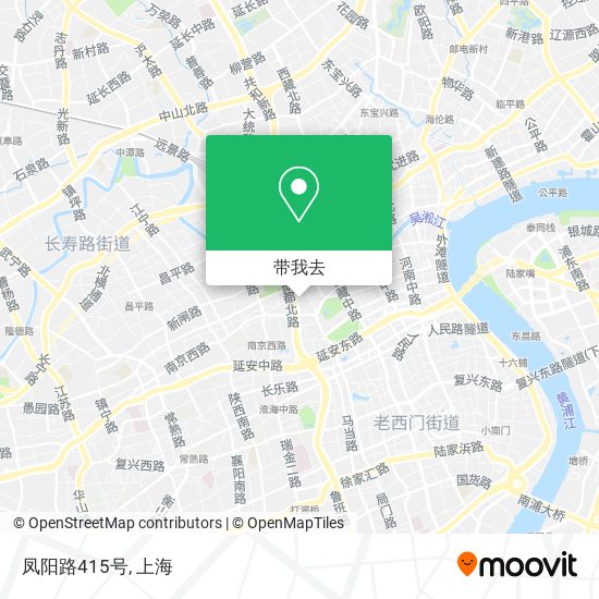 凤阳路415号地图
