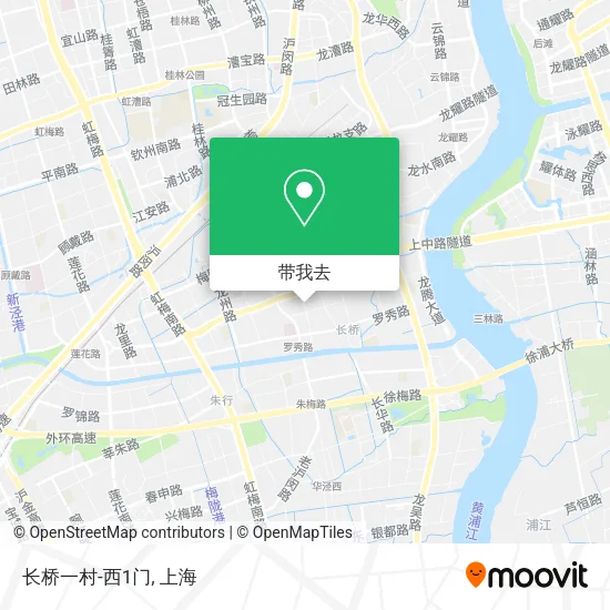 长桥一村-西1门地图