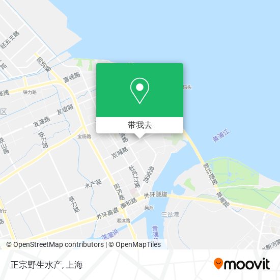 正宗野生水产地图