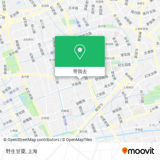 野生甘粟地图