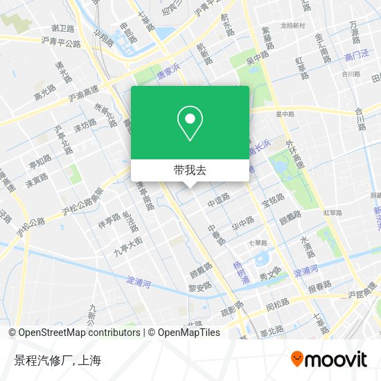 景程汽修厂地图