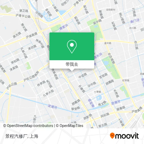 景程汽修厂地图