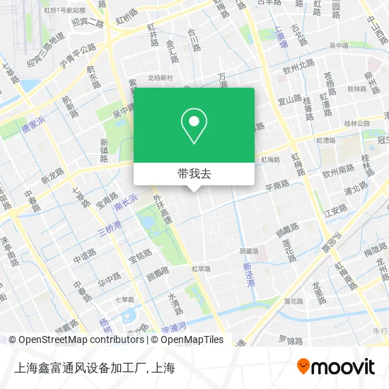 上海鑫富通风设备加工厂地图