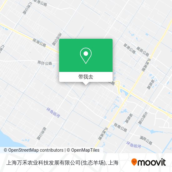上海万禾农业科技发展有限公司(生态羊场)地图