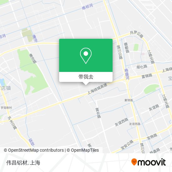 伟昌铝材地图