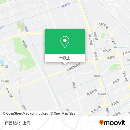 伟昌铝材地图