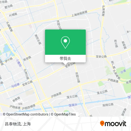 昌泰物流地图