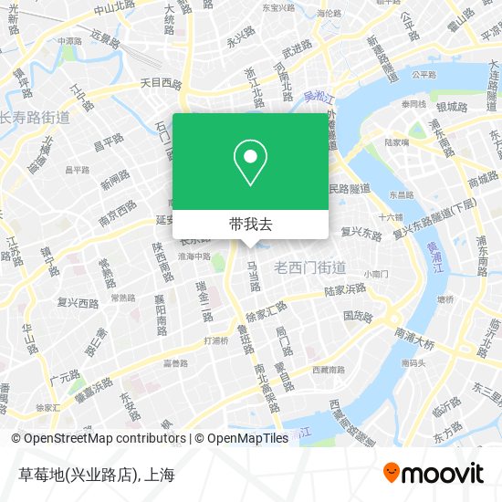 草莓地(兴业路店)地图