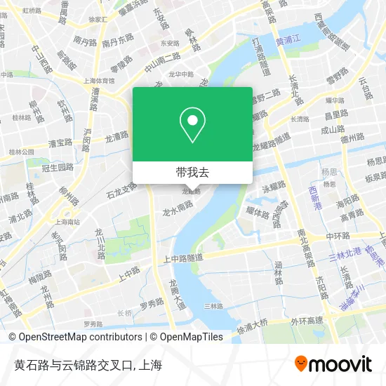 黄石路与云锦路交叉口地图